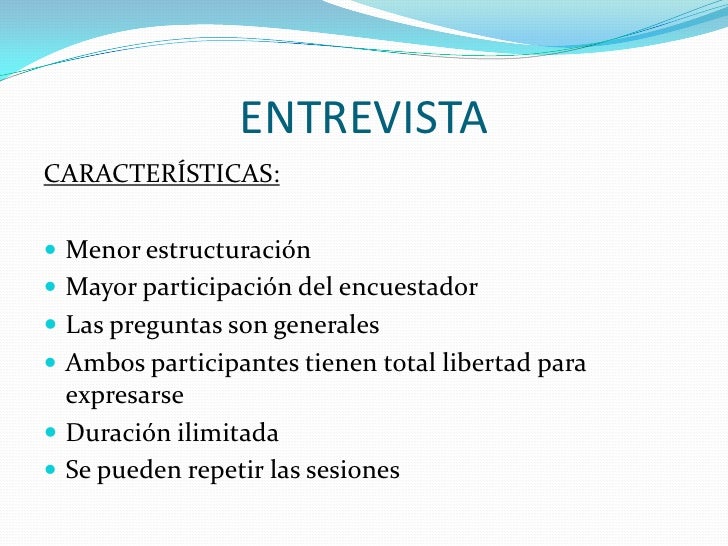 Encuesta y entrevista power. Encuesta y entrevista power.