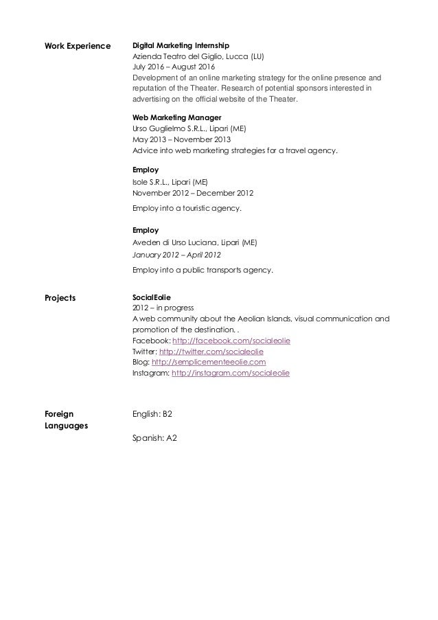 Resume summary examples image
