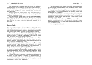 274 Head­and­Shoulders Bottoms v*
Also, since about half of all bottoms throw back, you can wait for a throw­
back before placing the trade. Although this will get you in at a higher price,
the likelihood of the trade being profitable also rises. Ifyou have already placed
a trade, consider adding to your position once a throwback completes and
prices move higher.
The two shoulders are common support areas. Figure 18.7 shows an
example of this. The lower of the two shoulders, in this case the right shoulder,
supports the stock in late October.
After placing a trade, consider setting a stop­loss point l
/s or so below the
lower of the two shoulders. Should prices decline, they often turn back before
declining below the shoulder lows. If this is too far away from the purchase
point, place your stop '/s below at the closest support zone. Raise your stop as
prices climb.
Sample Trade
Some people might consider Bob unlucky, but he has an adoring wife and two
children. Employed as a blue collar worker in a nearby auto plant, he is happy
when he is working. Unfortunately, strikes by the union have taken their toll
on his savings and he has been looking for ways to supplement his income.
Ever since he was a boy, Wall Street has held his fascination. He has
wanted to play the market and when he saw the head­and­shoulders bottom
pictured in Figure 18.7, he decided to deploy some of his savings. He bought
at 16, the day after prices pushed through the neckline.
For over a week, he did all right. Prices slowly moved up and reached a
high of 165
/s, then reversed. The stock threw back to the neckline and contin­
ued lower. Suddenly, he was losing money. Should he sell and take a loss or
hang on because he knew it was going higher?
He decided to tough it out. The stock bottomed at 14'/2 and quickly
recovered. It reached a higher high, then moved sideways for over a month,
drifting slightly lower. Bob was not worried because he was making money. It
was not a lot, but with patience, he knew he would do okay.
During the summer, things heated up for the airline and the stock took
off. Almost on a daily basis, it soared higher, making new highs. A bearish
broadening top appeared but Bob did not know about such things. He felt
giddy in the thin atmosphere in which the stock was flying. The stock entered
the clouds at 213
/s.
When the airline stock hit turbulence in mid­September and headed for
the ground, Bob could not believe it. The stock was plummeting and all he
could do was watch his profits spin lower like the stock's altimeter. He talked
it over with his wife and they decided to hold on. "It'll come back to its old
high and when it does, I'll sell it," he grumbled.
Sample Trade 275
The stock continued down. Soon, his profits gone, he was posting losses.
He maintained his firm stance that he would not sell until the price climbed
back to the old level.
During October, things changed. The stock pulled up just before nosing
into the ground, at 135
/8, and not only leveled out, but started climbing again.
In a month he was at break­even.
At the start of the new year, a descending broadening wedge took prices
lower as it widened but turned out to be a bullish omen. In mid­January, on
unremarkable volume, the stock turned the corner. Volume climbed, helping
prices reach a higher altitude.
As the stock closed in on his target of 213
/8, Bob called his broker and
placed an order to sell at that price. In late February, the stock began a straight­
line run. It soared through 2 !3
/8, hitting his sell order but kept climbing. In just
over a month it reached 30.
Bob no longer invests in stocks.
 