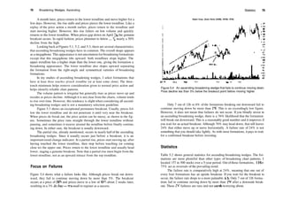 78 Broadening Wedges, Ascending
A month later, prices return to the lower trendline and move higher for a
few days. However, the rise stalls and prices pierce the lower trendline. Like a
replay of the price action a month earlier, prices return to the trendline and
start moving higher. However, this rise falters on low volume and quickly
returns to the lower trendline. When prices gap down on April 16, the genuine
breakout occurs. In rapid fashion, prices plummet to below 123
/4, nearly a 50%
decline from the high.
Looking back at Figures 5.1, 5.2, and 5.3, there are several characteristics
that ascending broadening wedges have in common. The overall shape appears
as a megaphone. This appearance is not uncommon for broadening formations
except that this megaphone tilts upward: both trendlines slope higher. The
upper trendline has a higher slope than the lower one, giving the formation a
broadening appearance. The lower trendline also slopes upward separating
the formation from the right­angle and symmetrical varieties of broadening
formations.
In my studies of ascending broadening wedges, I select formations that
have at least three touches of each trendline (or at least come close). The three­
touch minimum helps remove consideration given to normal price action and
helps identify reliable chart patterns.
The volume pattern is irregular but generally rises as prices move up and
recedes as prices decline. Although it is not clear from the charts, volume tends
to rise over time. However, this tendency is slight when considering all ascend­
ing broadening wedges and is not a mandatory selection guideline.
Figure 5.3 shows an exceptional premature breakout. Usually, prices fol­
low the lower trendline and do not penetrate it until very near the breakout.
When prices do break out, the price action can be messy, as shown in the fig­
ure. Sometimes the price runs straight through the lower trendline without
pausing, and sometimes it weaves around the trendline before finally continu­
ing down. In either case, the breakout is usually downward.
The partial rise, already mentioned, occurs in nearly half of the ascending
broadening wedges. Since it usually occurs just before a breakout, it is an
important trend change indicator. In a partial rise, prices start moving up, after
having touched the lower trendline, then stop before touching (or coming
close to) the upper one. Prices return to the lower trendline and usually head
lower, staging a genuine breakout. Note that a partial rise must begin from the
lower trendline, not as an upward retrace from the top trendline.
Focus on Failures
Figure 5.4 shows what a failure looks like. Although prices break out down­
ward, they fail to continue moving down by more than 5%. The breakout
occurs at a price of 50'/s and prices move to a low of 485
/s about 2 weeks later,
resulting in a 3% decline — too small to register as a success.
Statistics 79
Eaton Corp. (Auto Parts (OEM), NYSE, ETN)
Oct Dec Jan 94 Feb
Figure 5.4 An ascending broadening wedge that fails to continue moving down.
Prices decline less than 5% below the breakout point before moving higher.
Only 7 out of 126 or 6% of the formations breaking out downward fail to
continue moving down by more than 5%. This is an exceedingly low figure.
However, it does not mean that failures do not occur. If you blindly invest in
an ascending broadening wedge, there is a 76% likelihood that the formation
will break out downward. This is a reasonably good number and it improves if
you wait for an actual breakout. Although 76% may head down, that still leaves
24% that either move up or move horizontally. A failure rate of 24% is not
something that you should take lightly. As with most formations, it pays to wait
for a confirmed breakout before investing.
Statistics
Table 5.2 shows general statistics for ascending broadening wedges. The for­
mations are more plentiful than other types of broadening chart patterns. I
located 157 in 500 stocks over a 5­year period. Out ofthose formations, 118 or
75% act as reversals of the prevailing trend.
The failure rate is comparatively high at 24%, meaning that one out of
every four formations has an upside breakout. If you wait for the breakout to
occur, the failure rate drops to a more palatable 6%. Only 7 out of 126 forma­
tions fail to continue moving down by more than 5% after a downside break­
out. These 5% failures are rare and not wordi worrying about.
 
