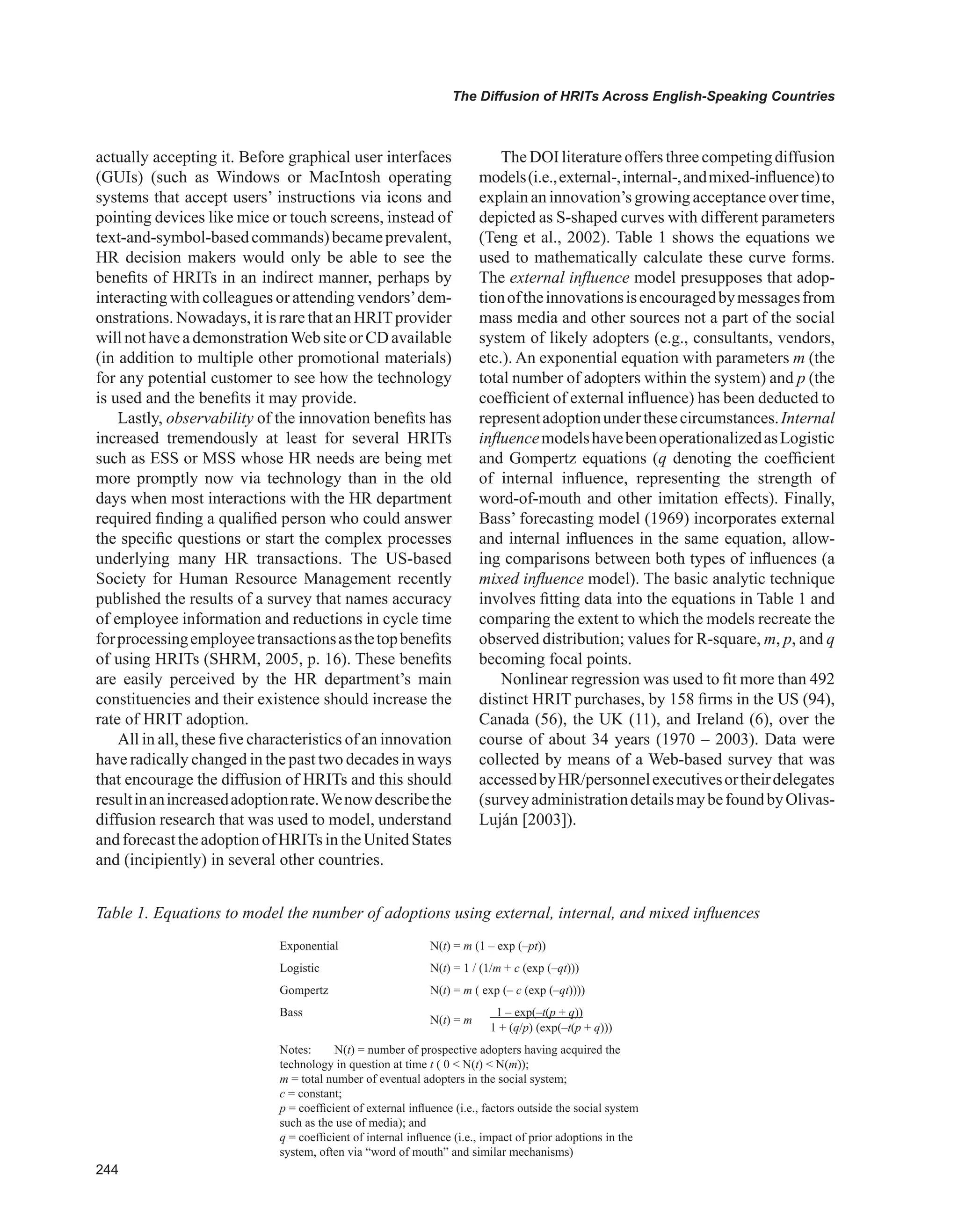 Encyclopedia of human resources information systems challenges in e hrm 
