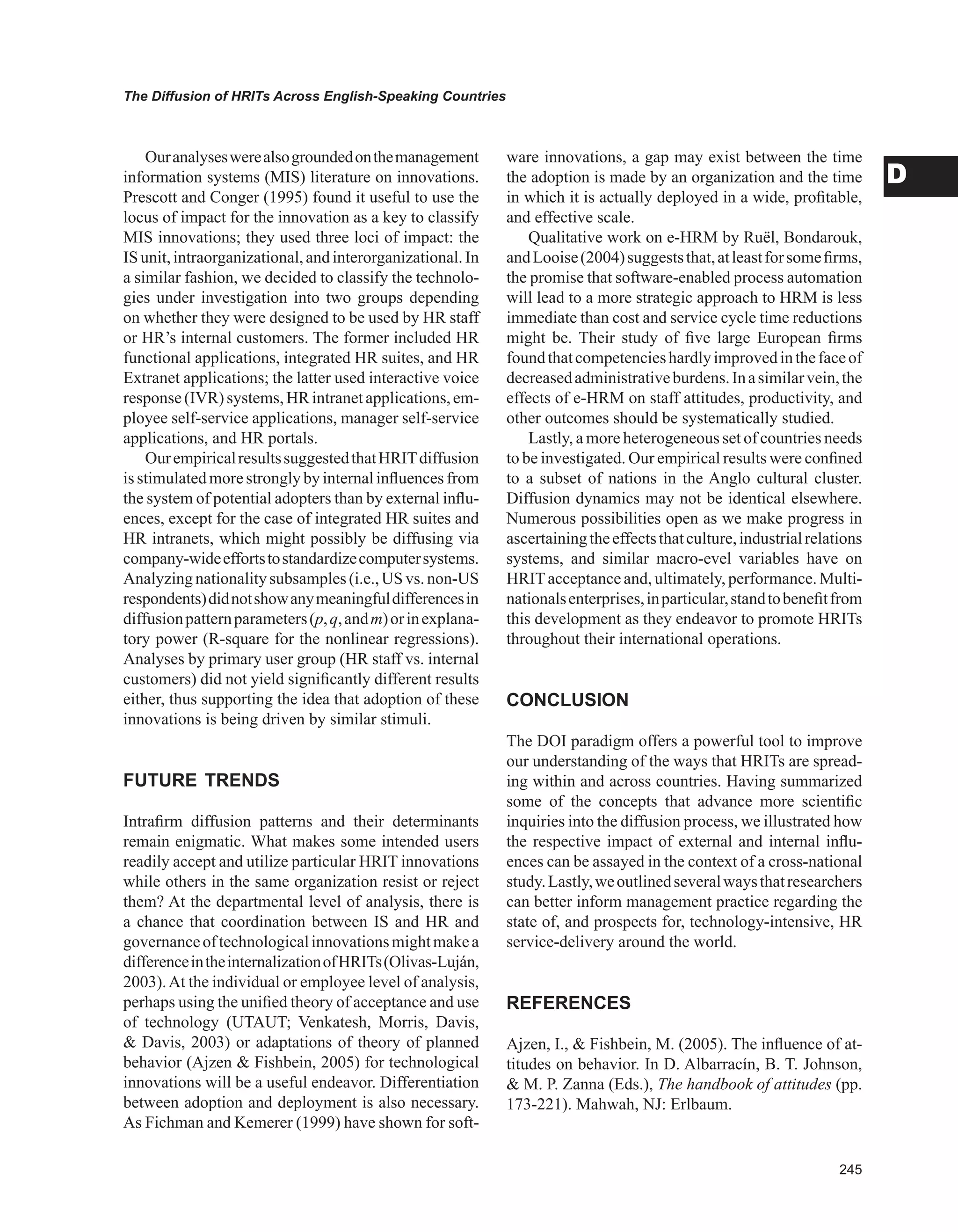 Encyclopedia of human resources information systems challenges in e hrm 