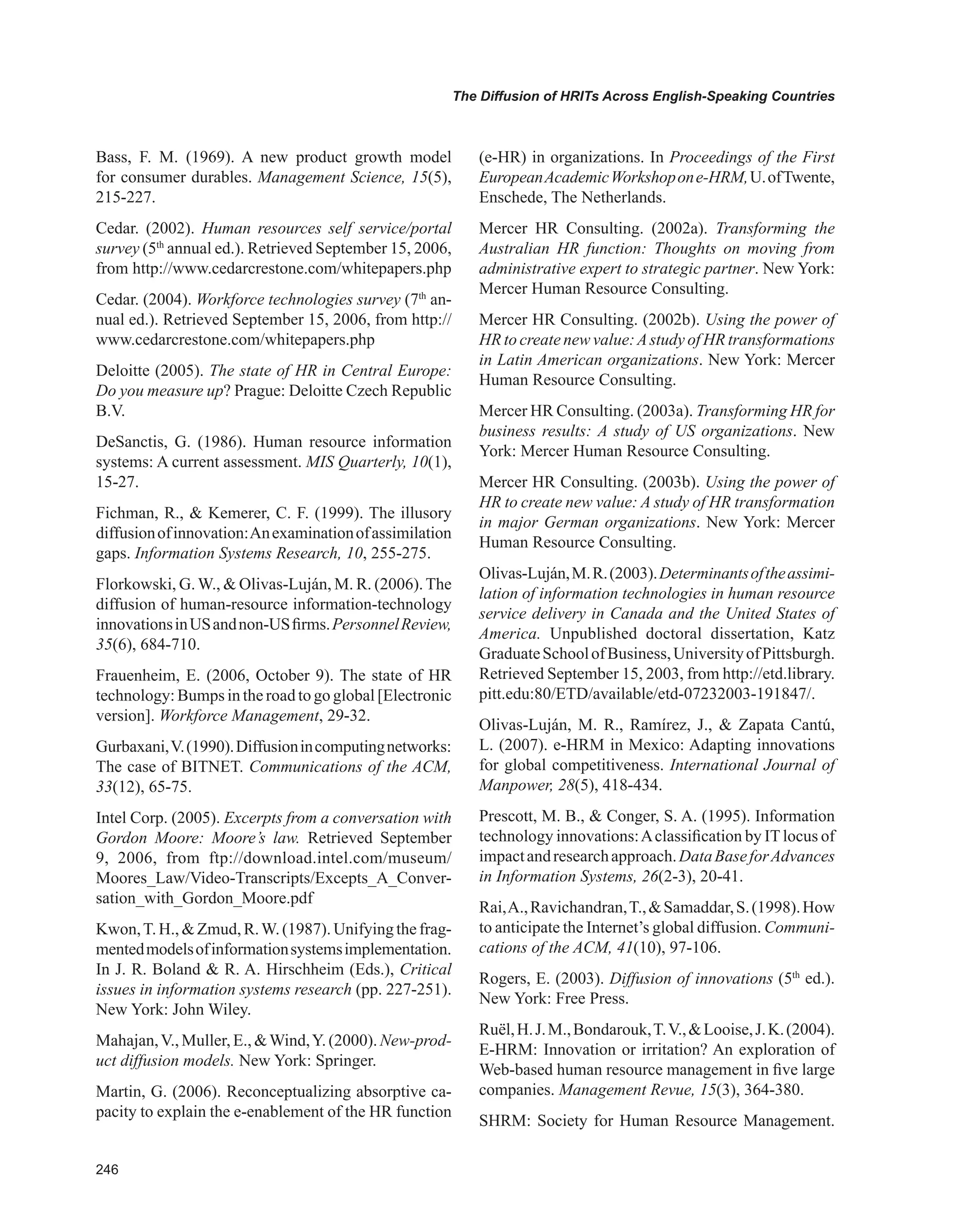 Encyclopedia of human resources information systems challenges in e hrm 