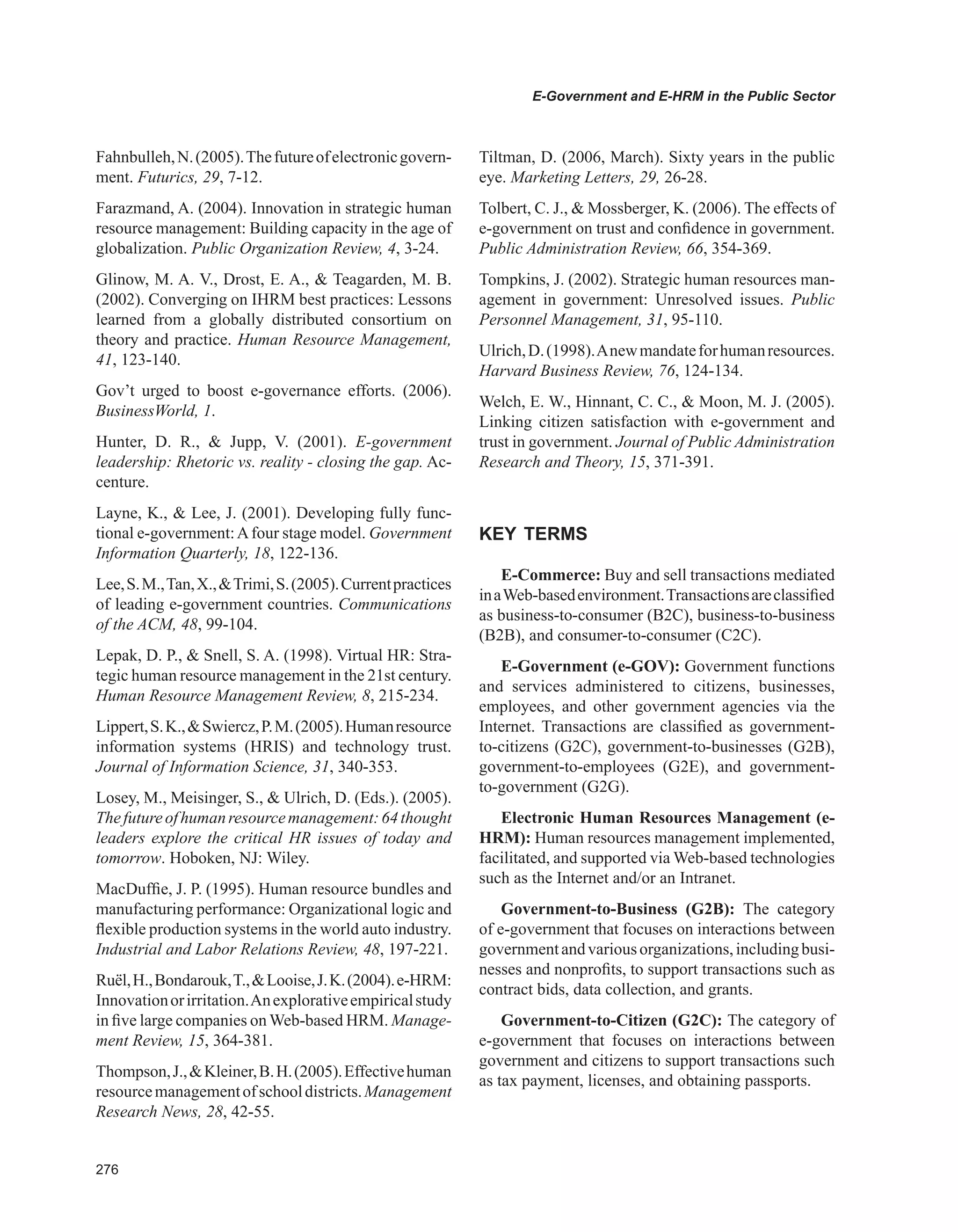 Encyclopedia of human resources information systems challenges in e hrm 