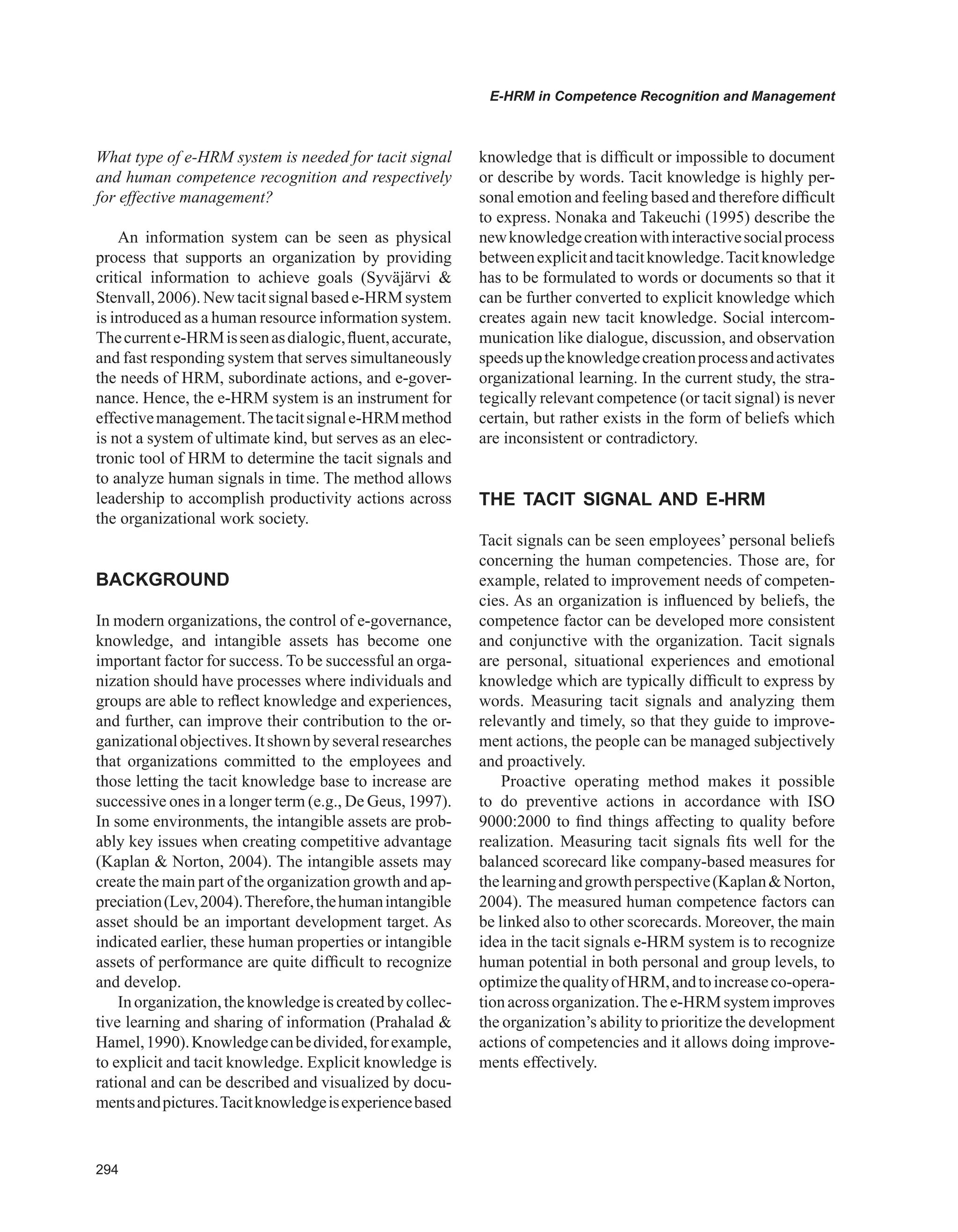 Encyclopedia of human resources information systems challenges in e hrm 