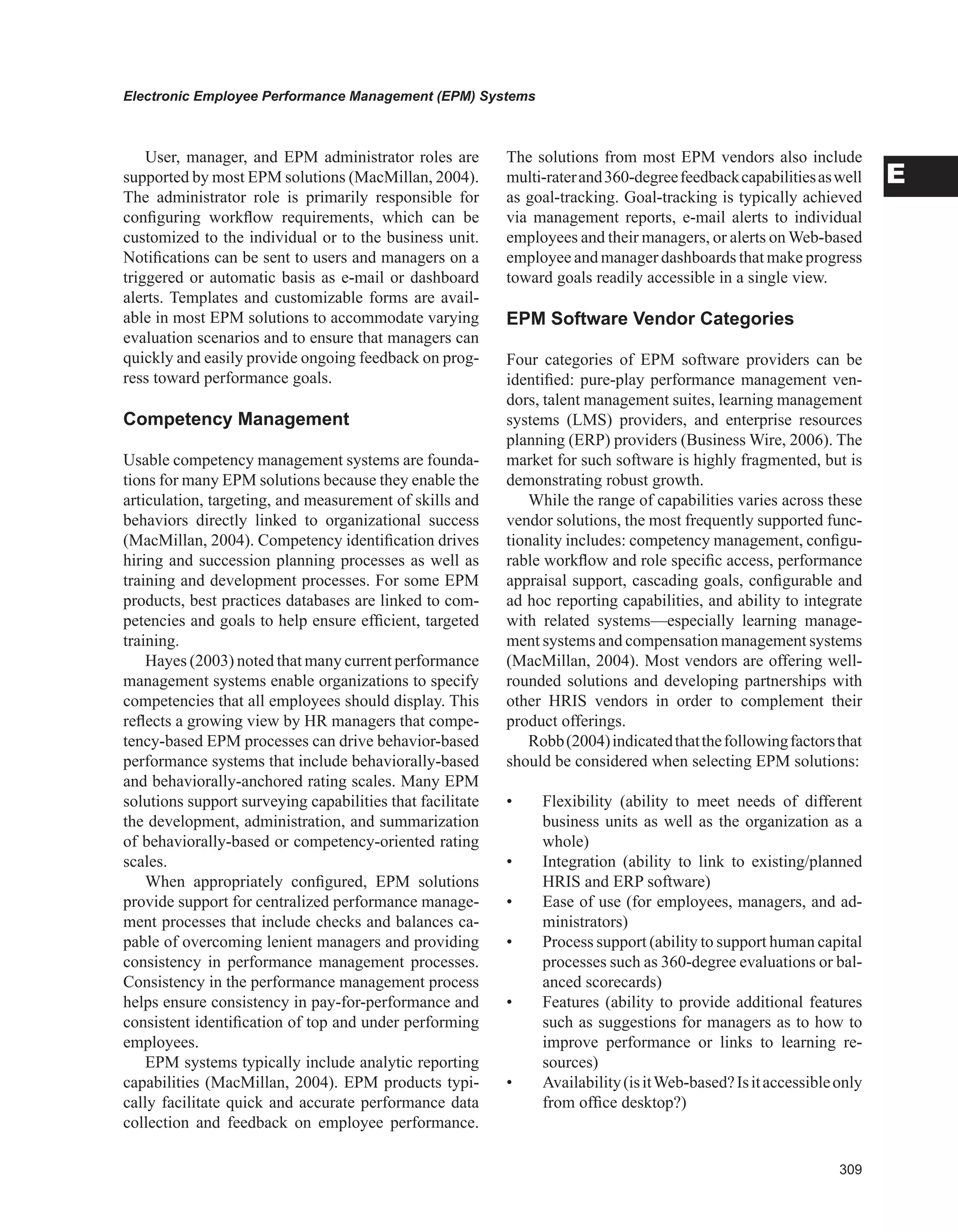 Encyclopedia of human resources information systems challenges in e hrm 