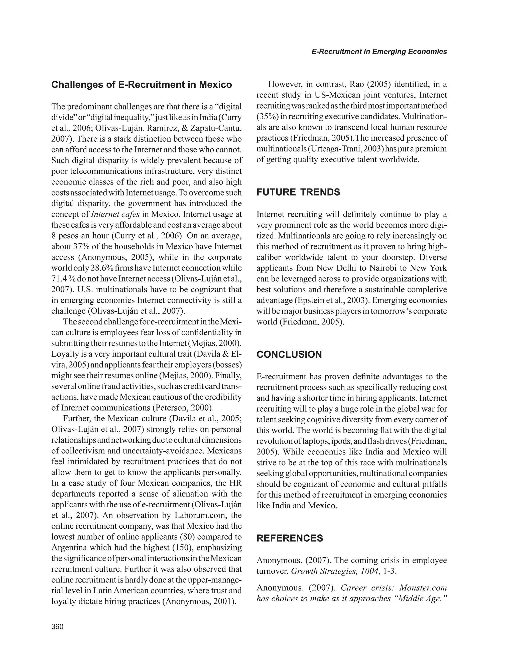 Encyclopedia of human resources information systems challenges in e hrm 