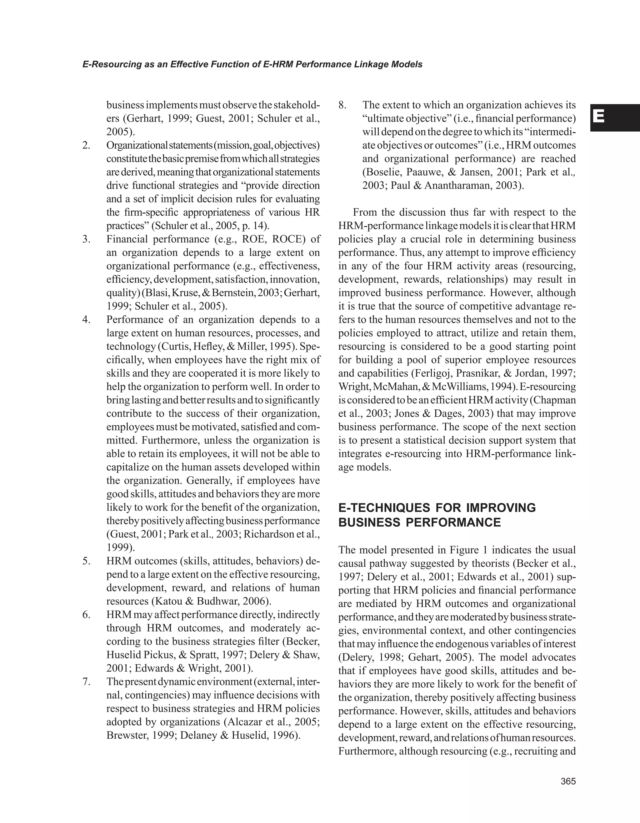 Encyclopedia of human resources information systems challenges in e hrm 