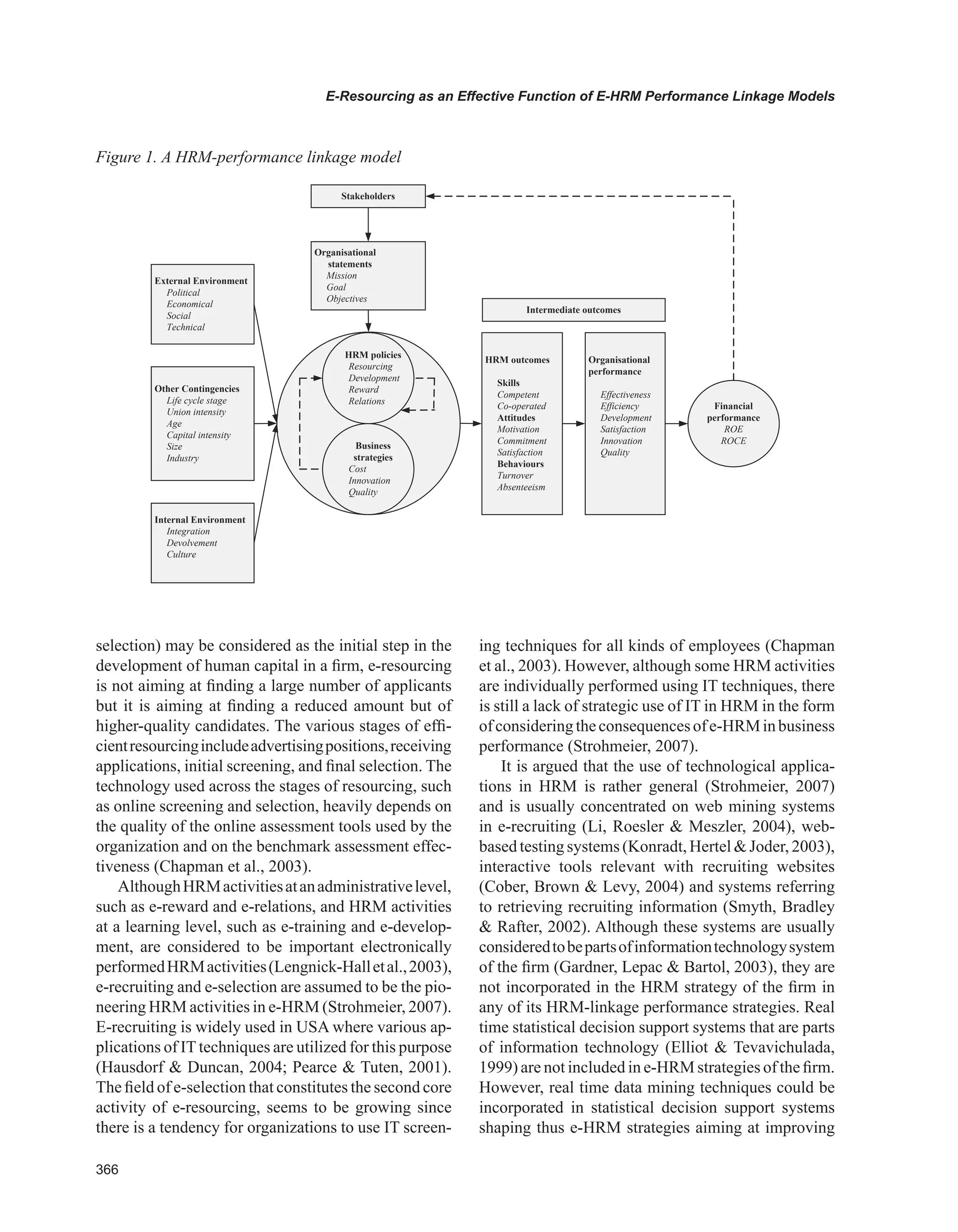 Encyclopedia of human resources information systems challenges in e hrm 