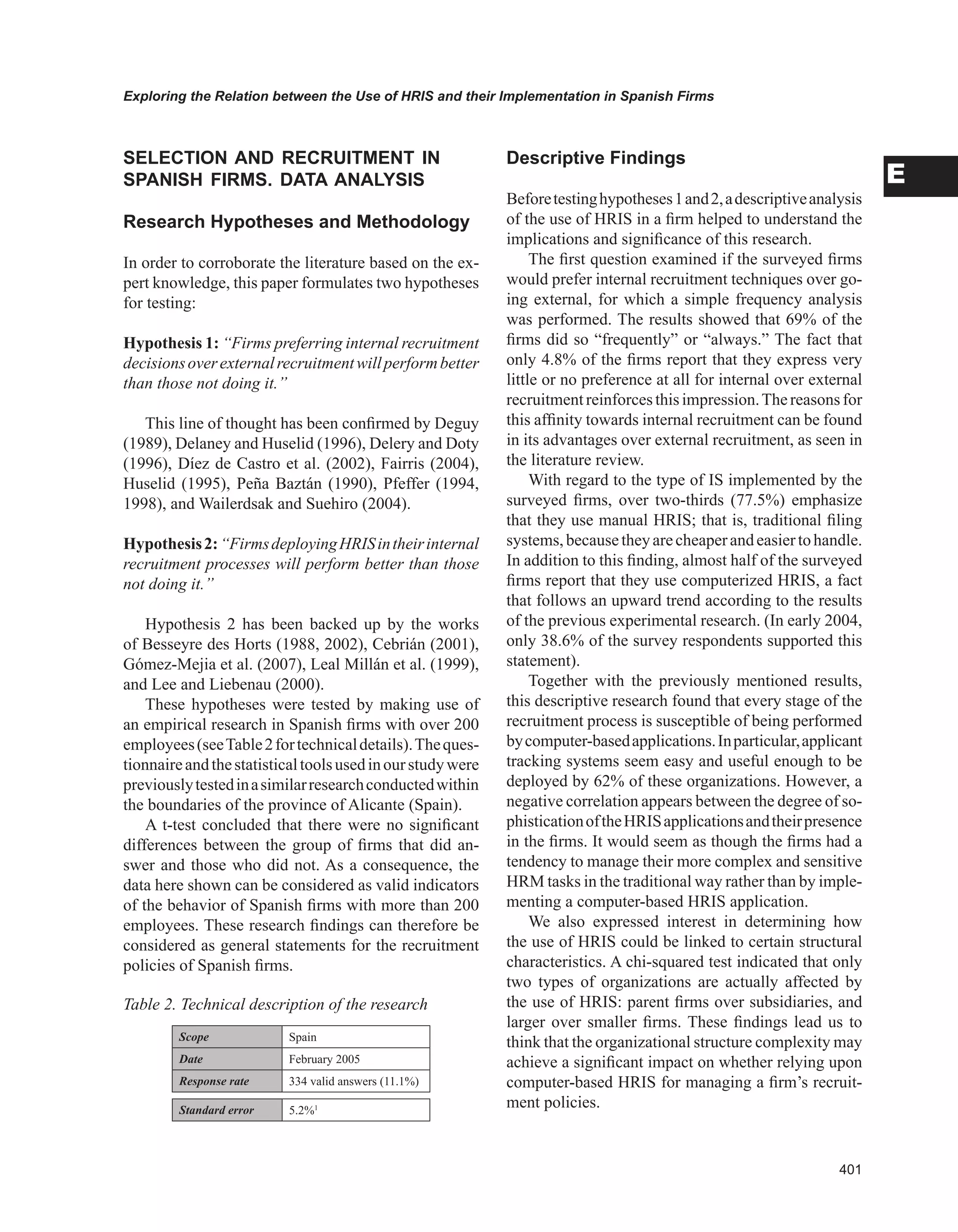 Encyclopedia of human resources information systems challenges in e hrm 