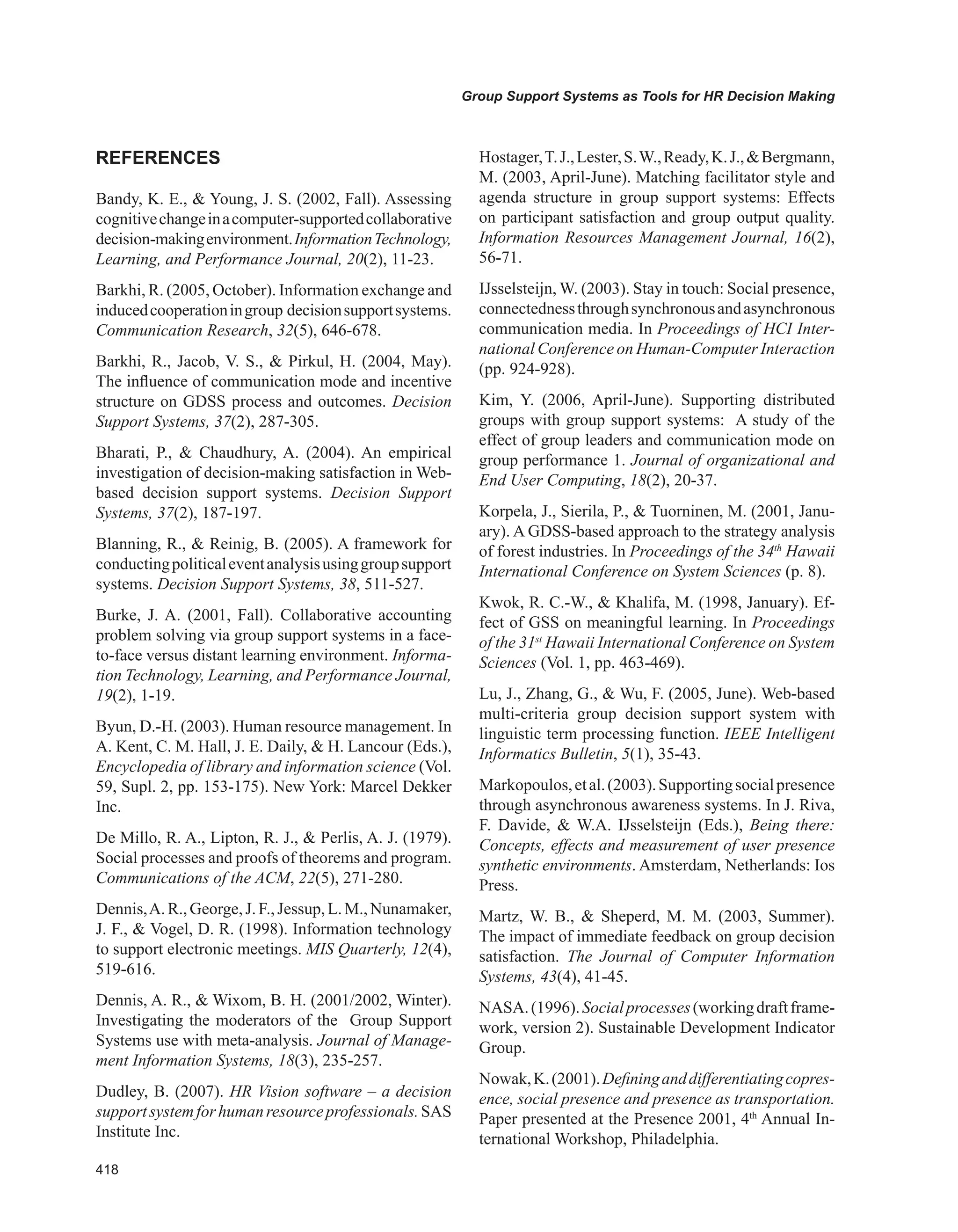 Encyclopedia of human resources information systems challenges in e hrm 