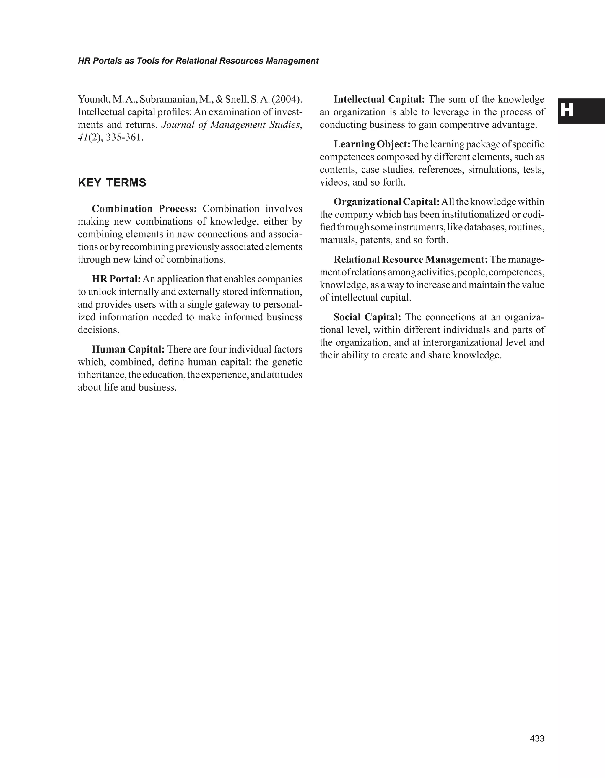 Encyclopedia of human resources information systems challenges in e hrm 