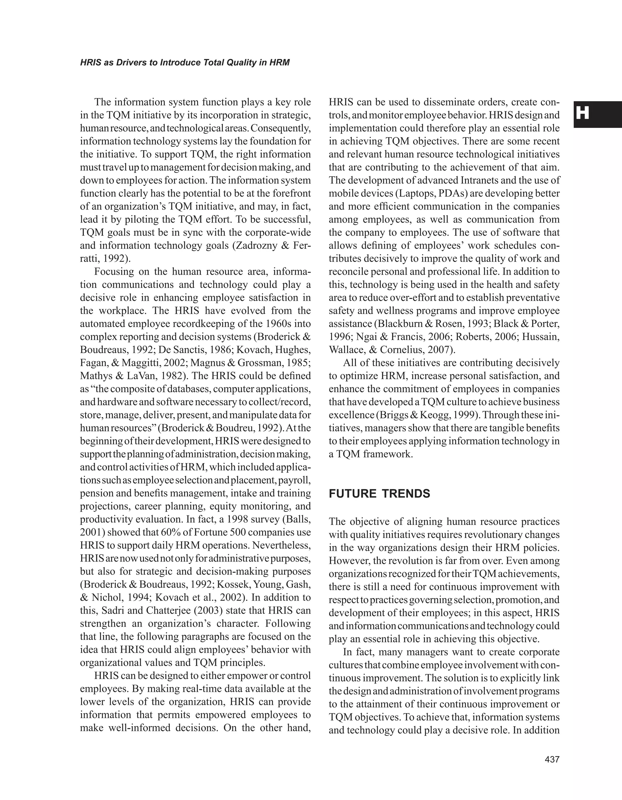 Encyclopedia of human resources information systems challenges in e hrm 