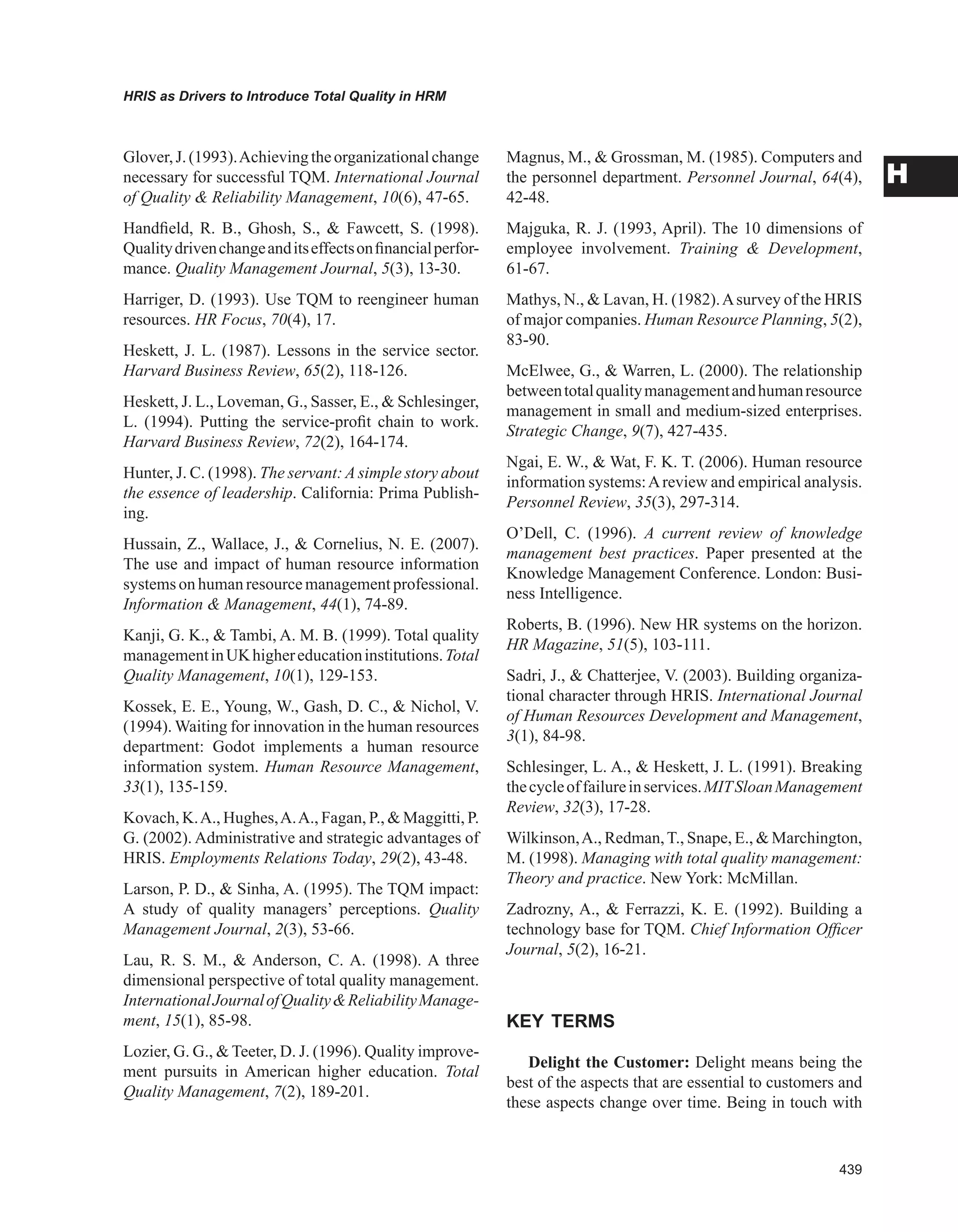 Encyclopedia of human resources information systems challenges in e hrm 