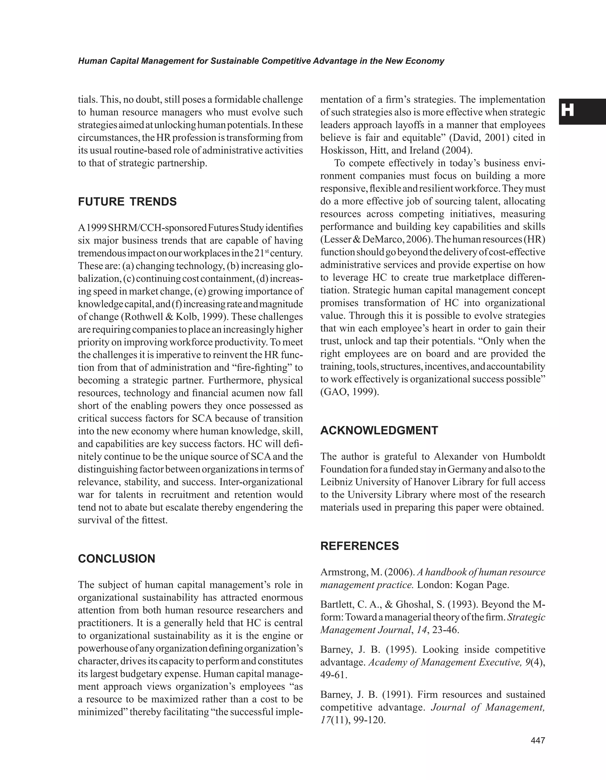 Encyclopedia of human resources information systems challenges in e hrm 