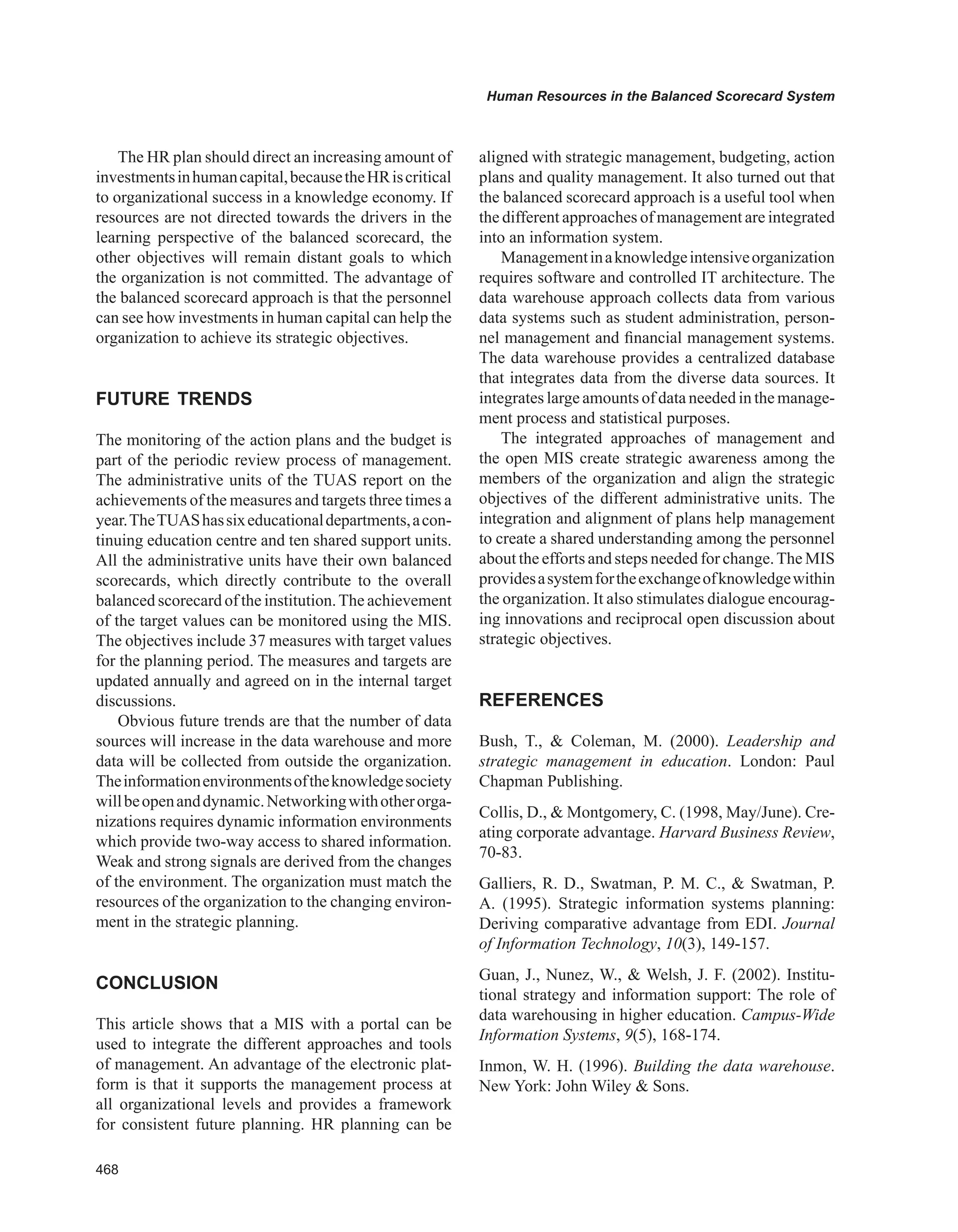 Encyclopedia of human resources information systems challenges in e hrm 