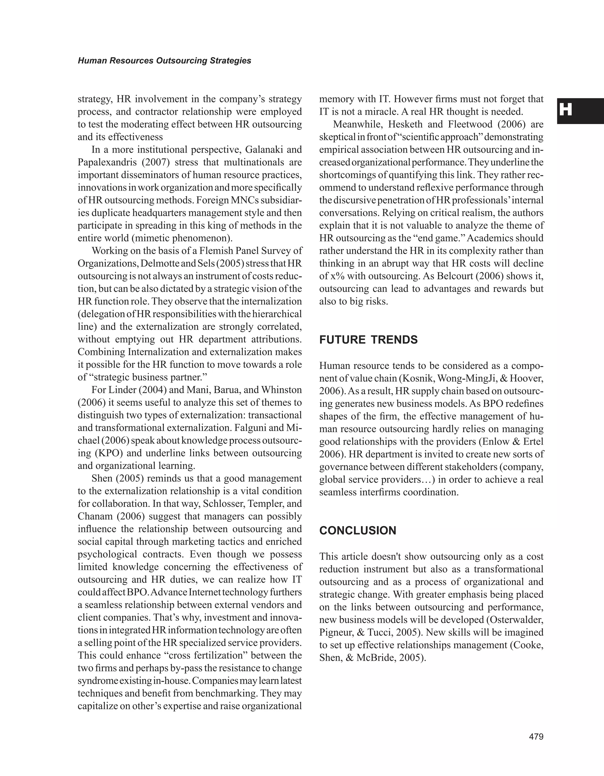 Encyclopedia of human resources information systems challenges in e hrm 