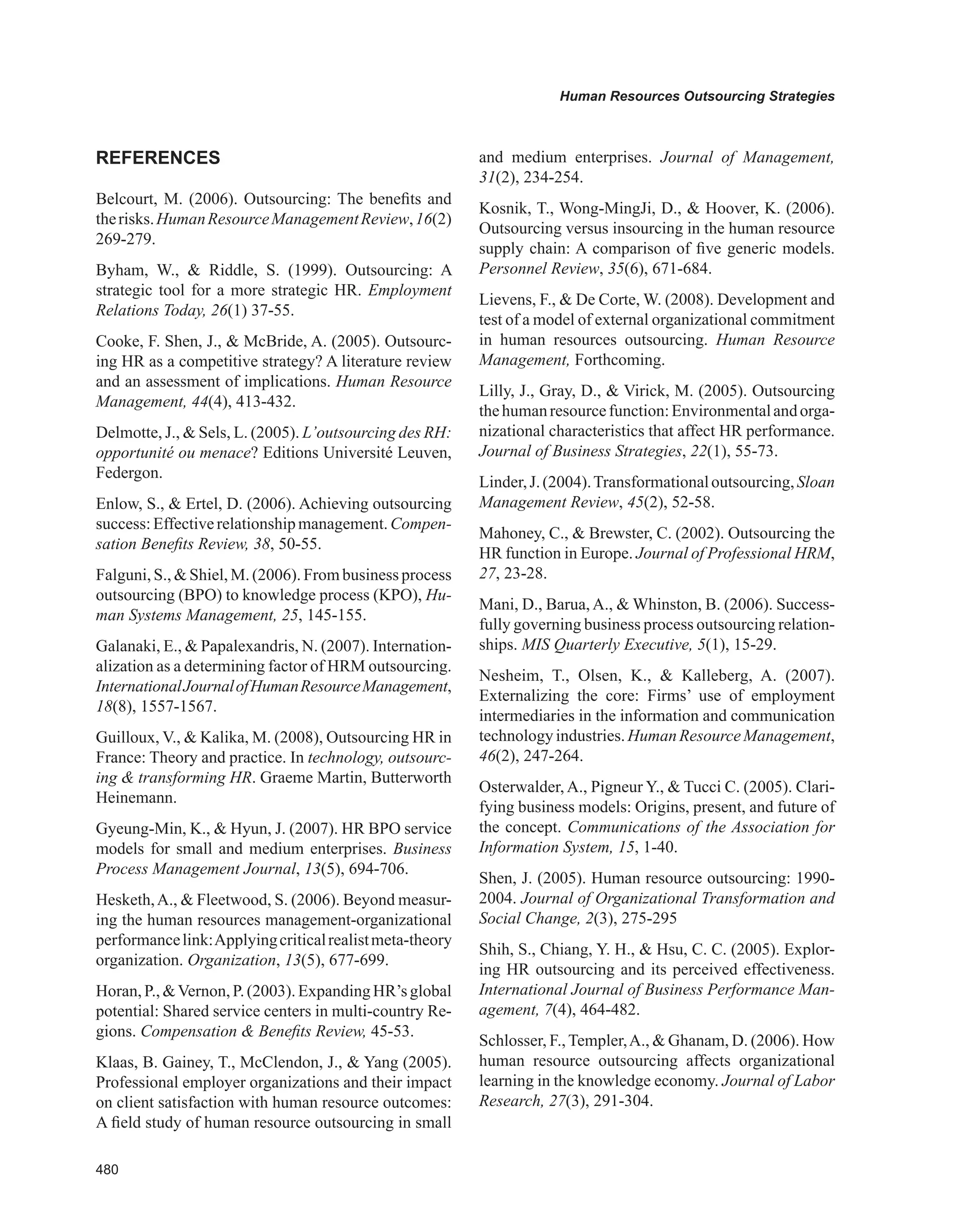 Encyclopedia of human resources information systems challenges in e hrm 