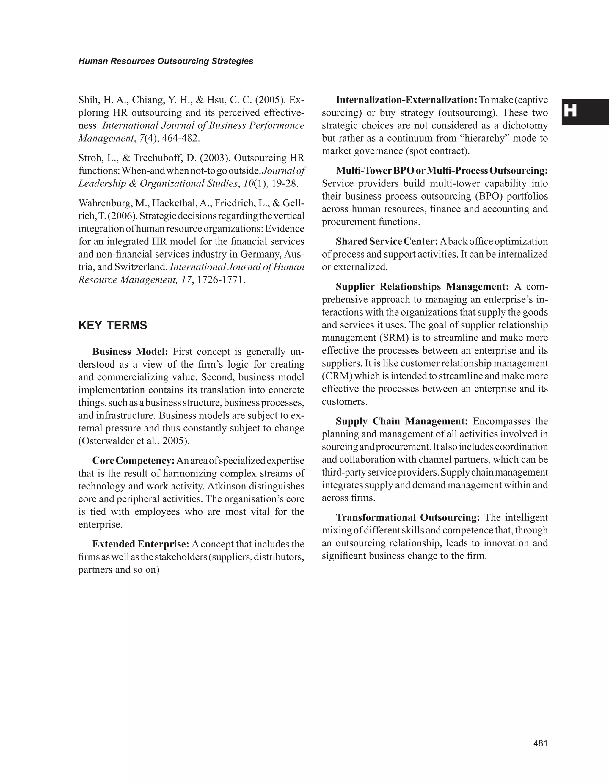 Encyclopedia of human resources information systems challenges in e hrm 