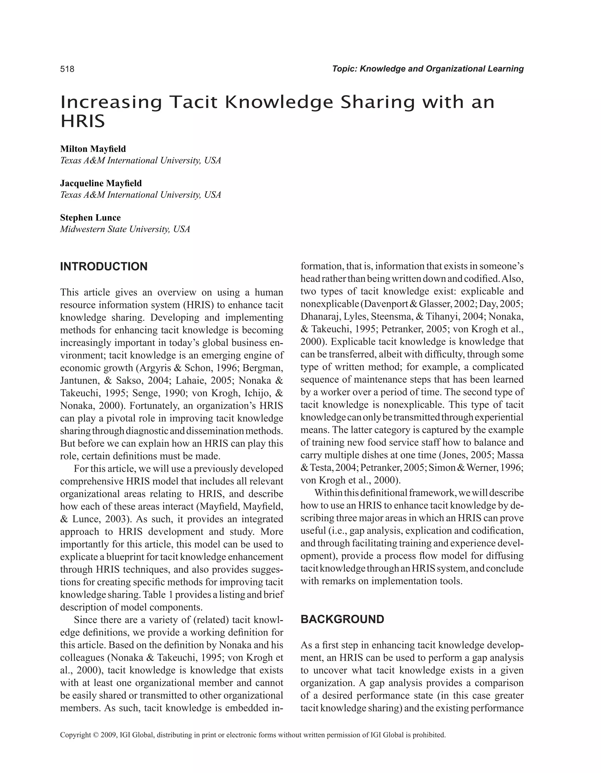 Encyclopedia of human resources information systems challenges in e hrm 