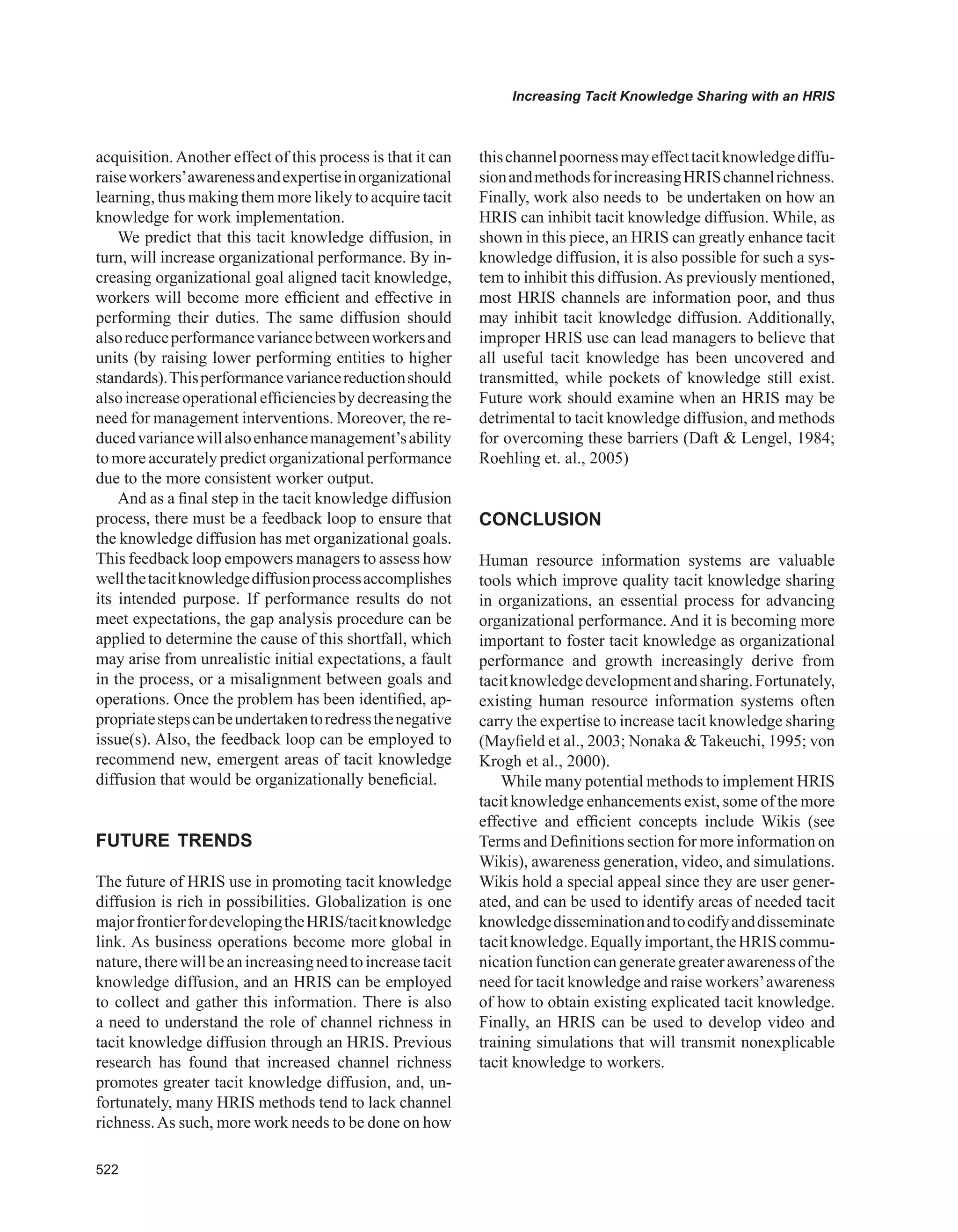 Encyclopedia of human resources information systems challenges in e hrm 