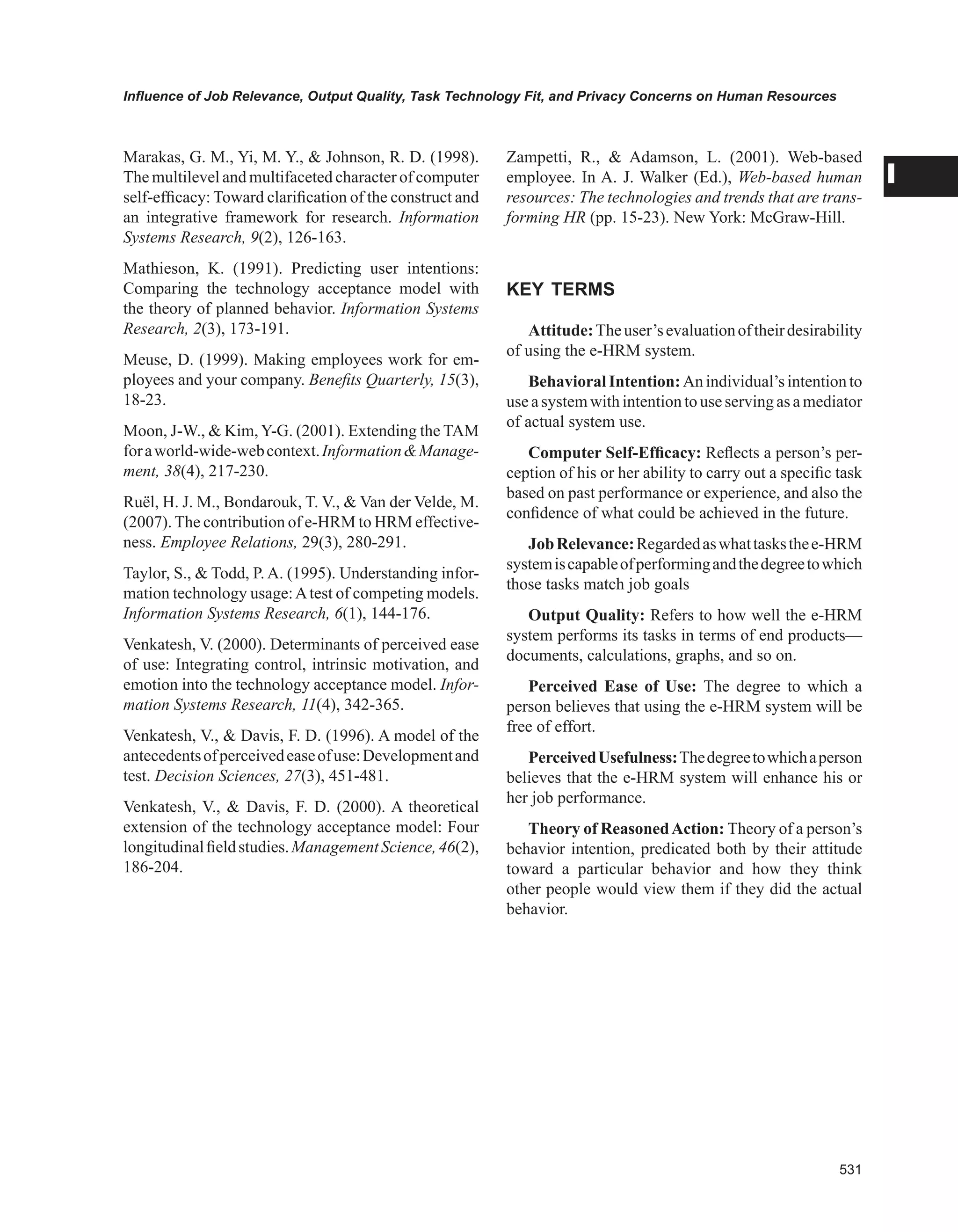 Encyclopedia of human resources information systems challenges in e hrm 