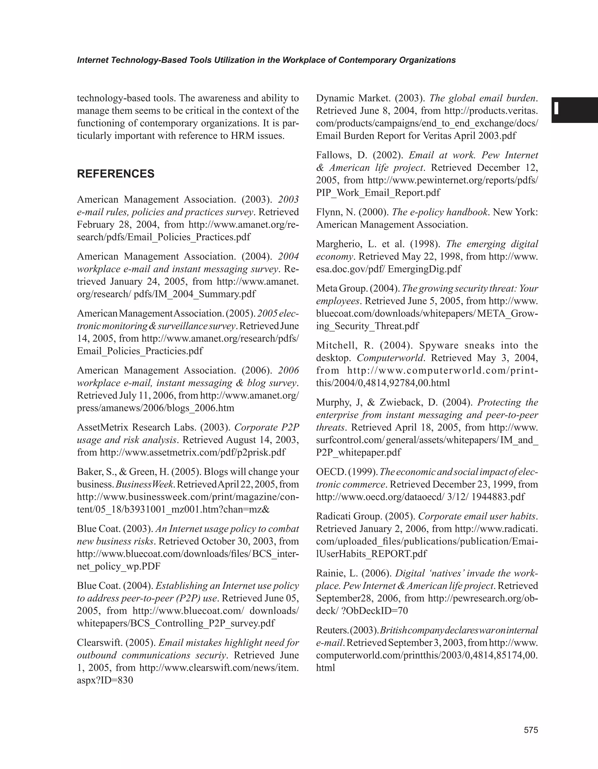 Encyclopedia of human resources information systems challenges in e hrm 