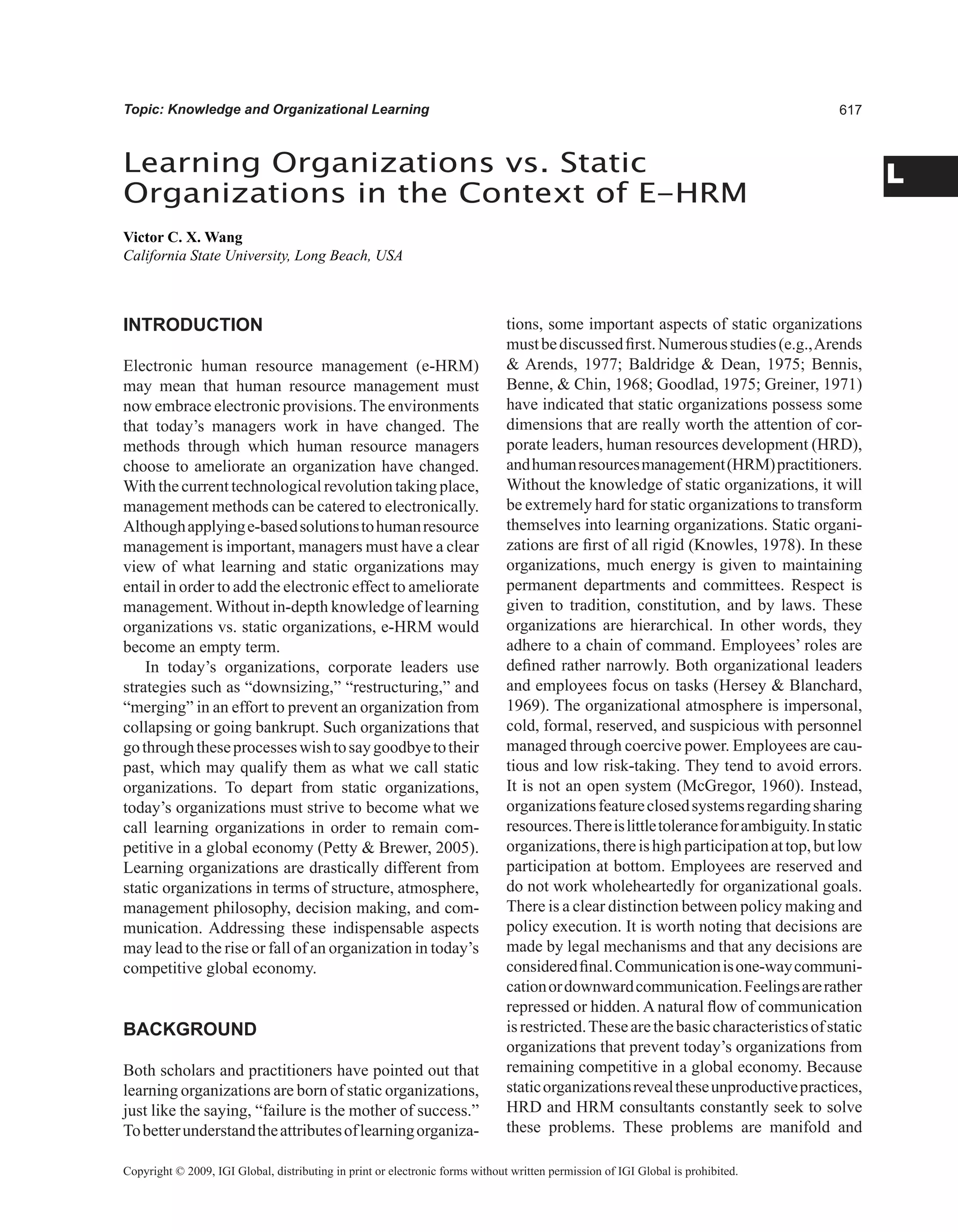 Encyclopedia of human resources information systems challenges in e hrm 