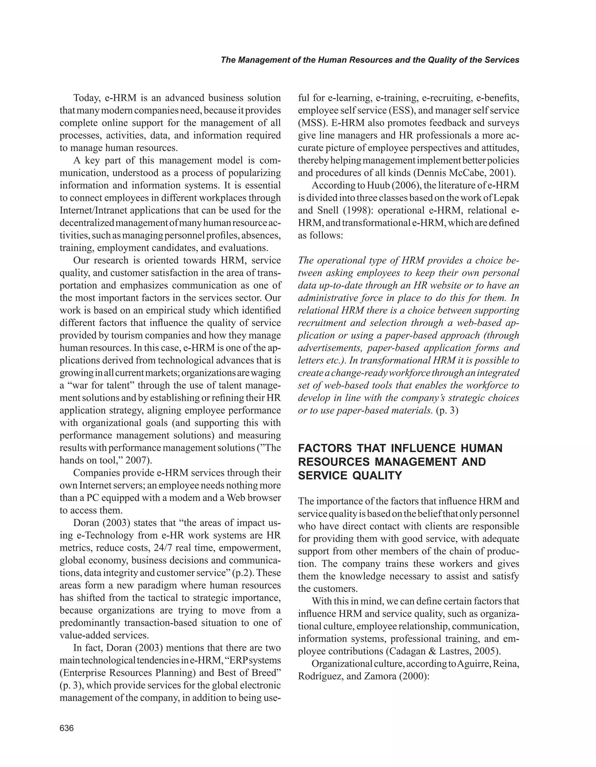 Encyclopedia of human resources information systems challenges in e hrm 