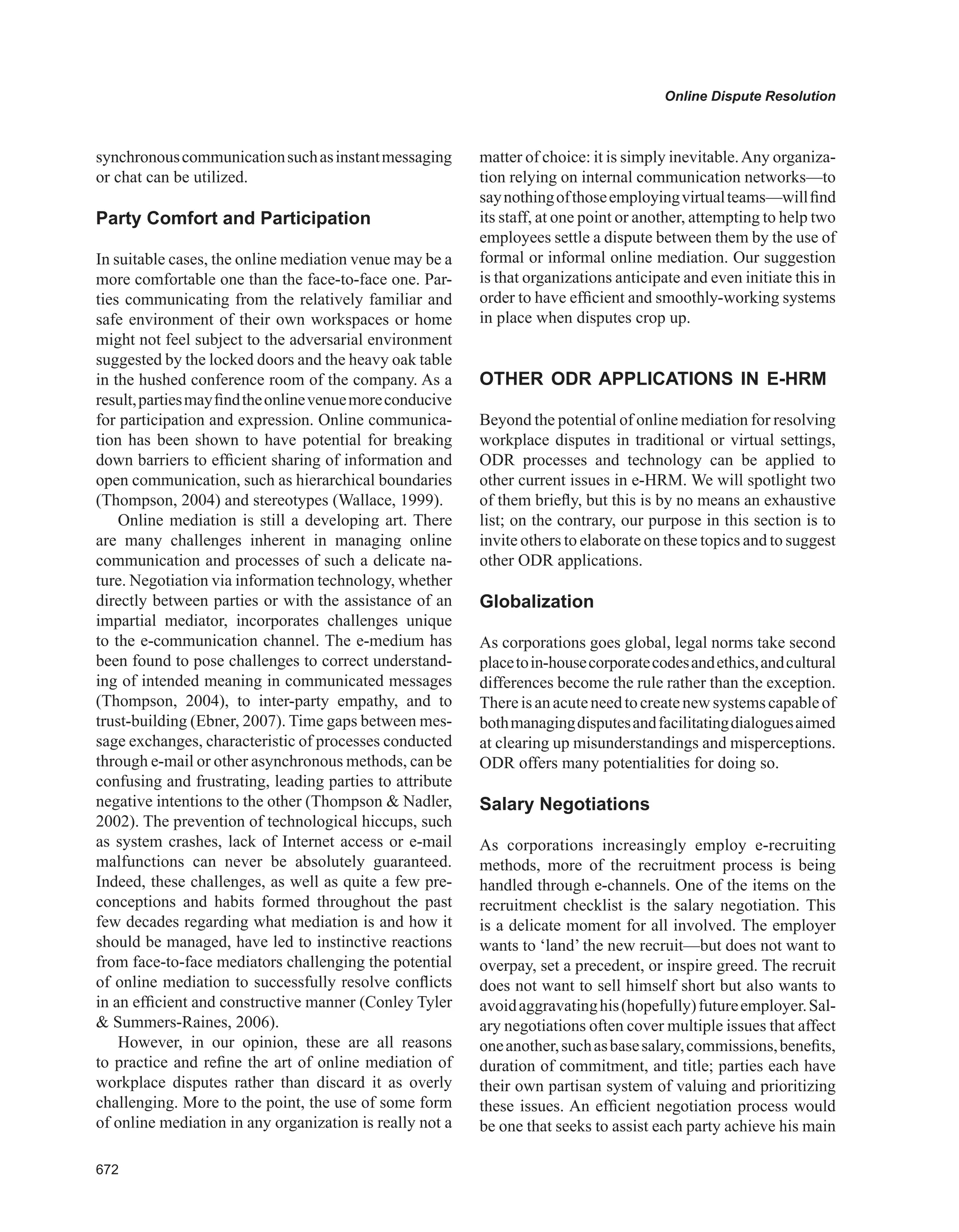 Encyclopedia of human resources information systems challenges in e hrm 