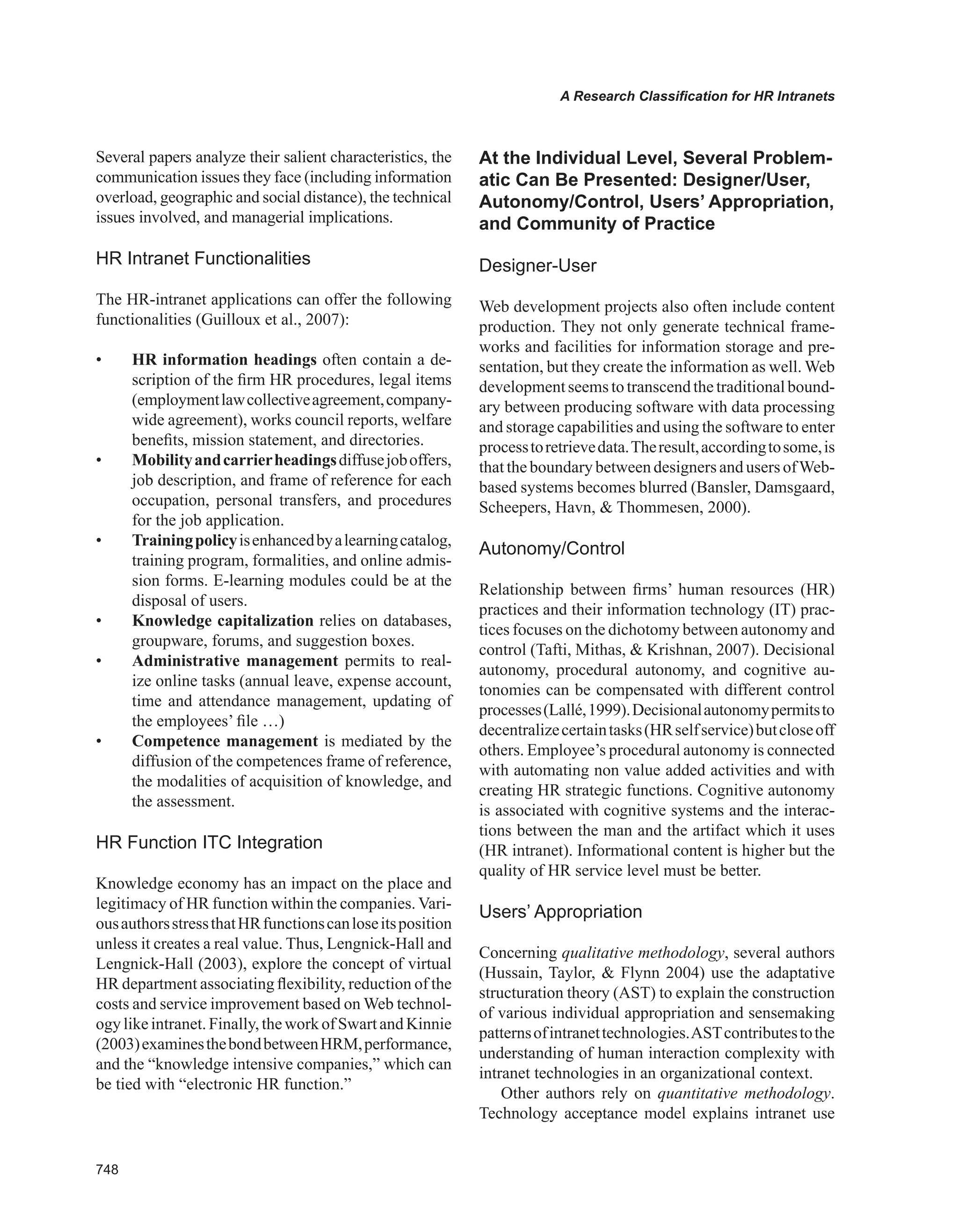 Encyclopedia of human resources information systems challenges in e hrm 