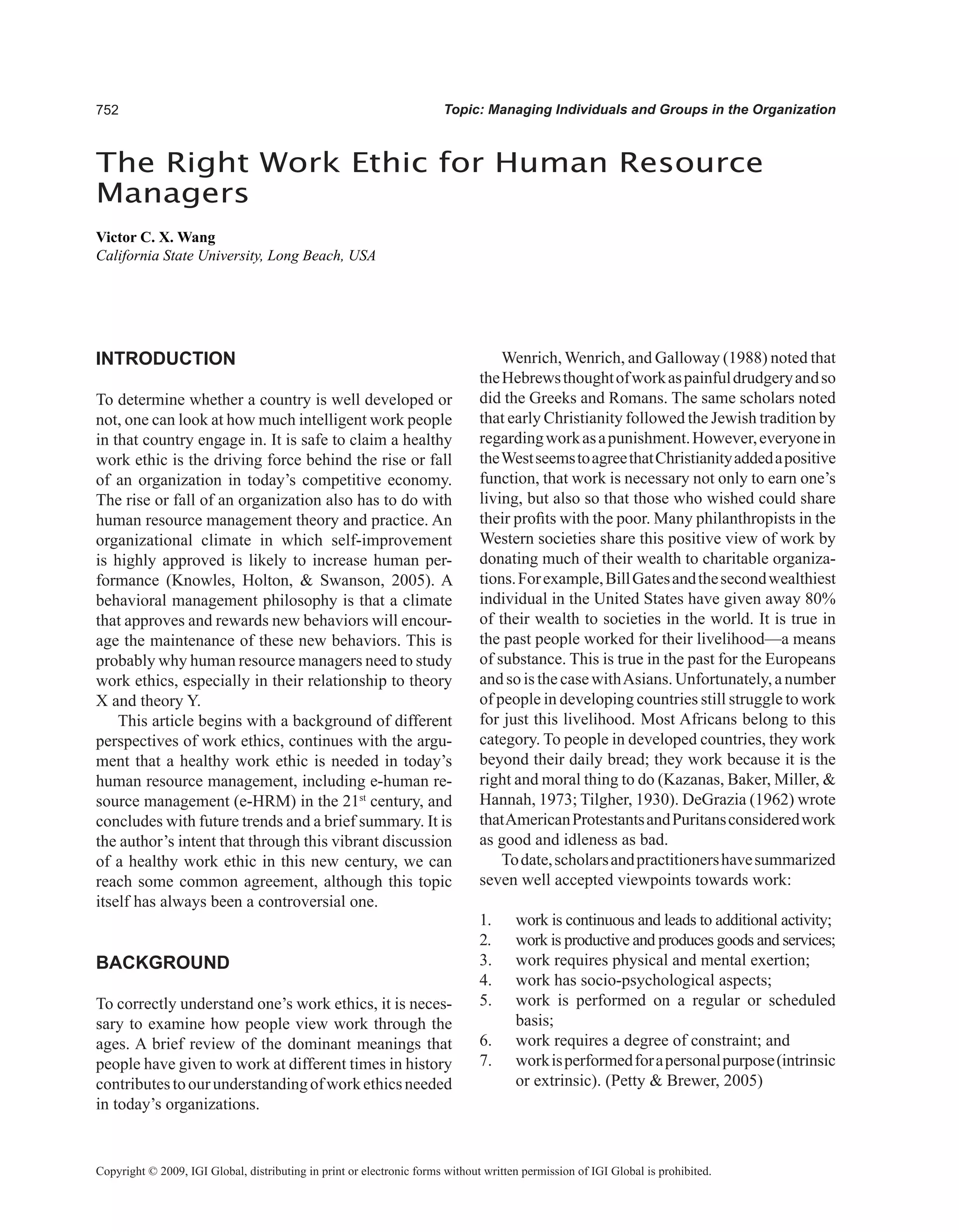 Encyclopedia of human resources information systems challenges in e hrm 