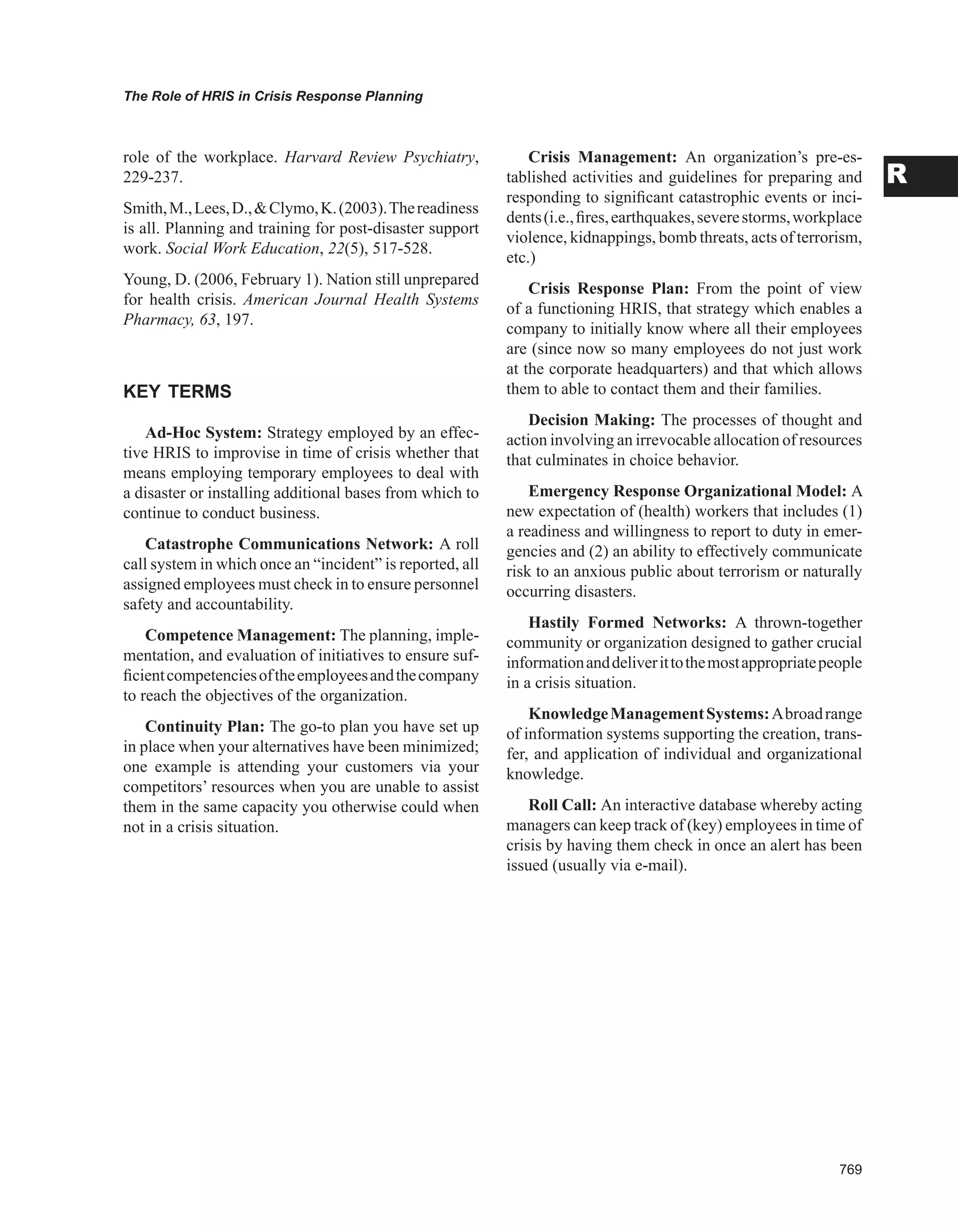 Encyclopedia of human resources information systems challenges in e hrm 