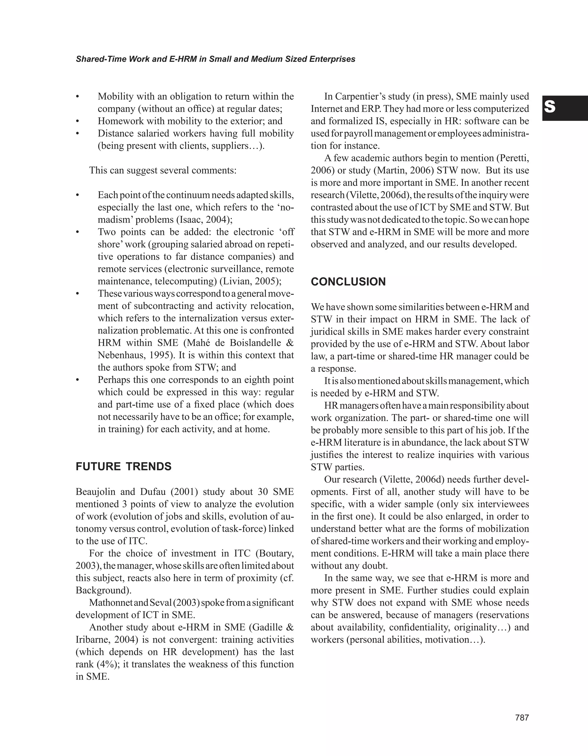 Encyclopedia of human resources information systems challenges in e hrm 