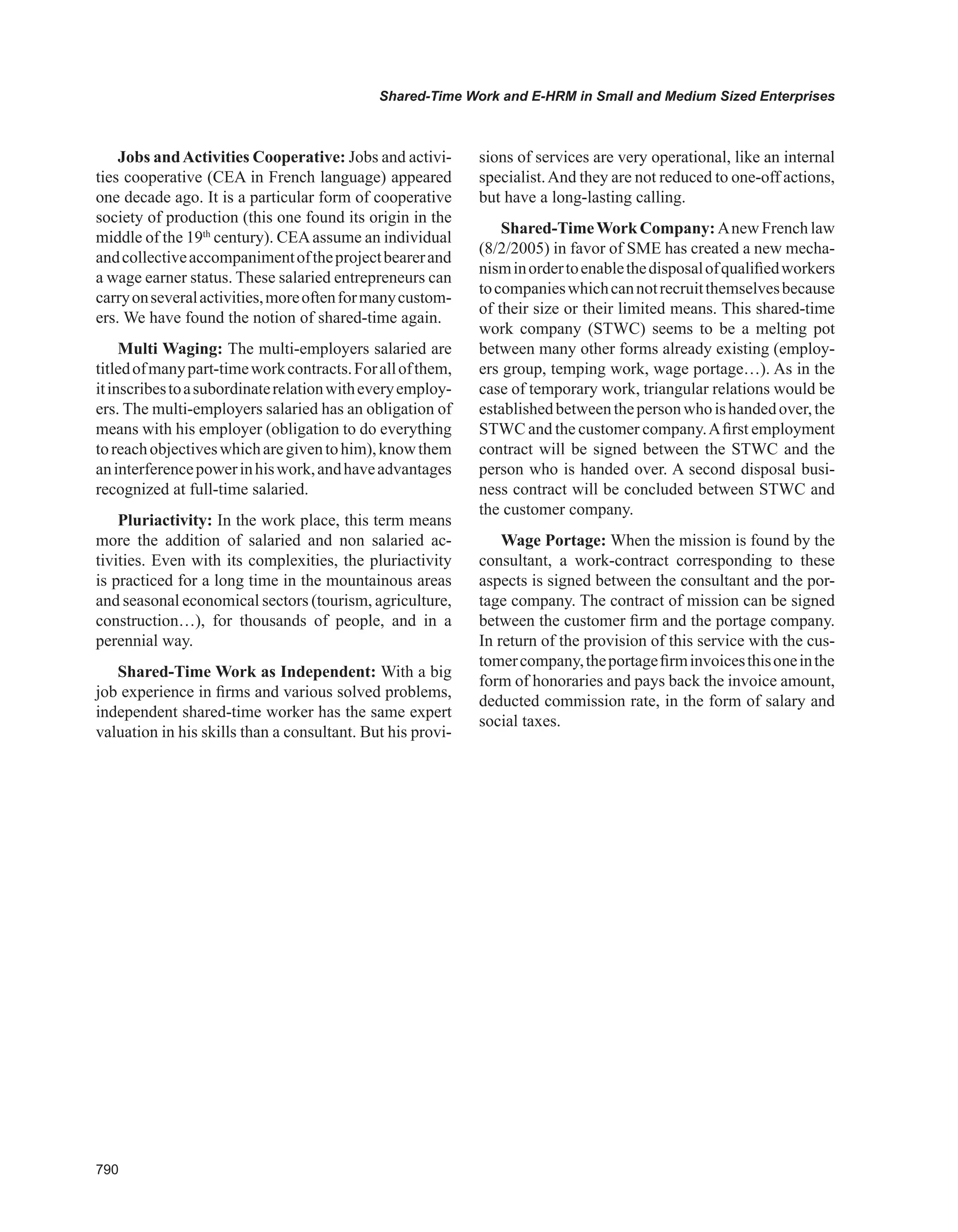 Encyclopedia of human resources information systems challenges in e hrm 