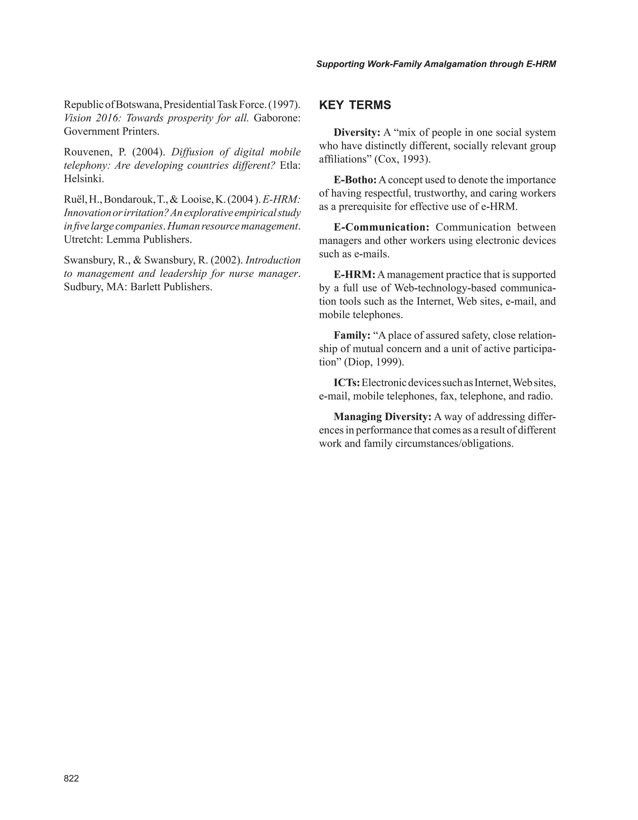 Encyclopedia of human resources information systems challenges in e hrm 