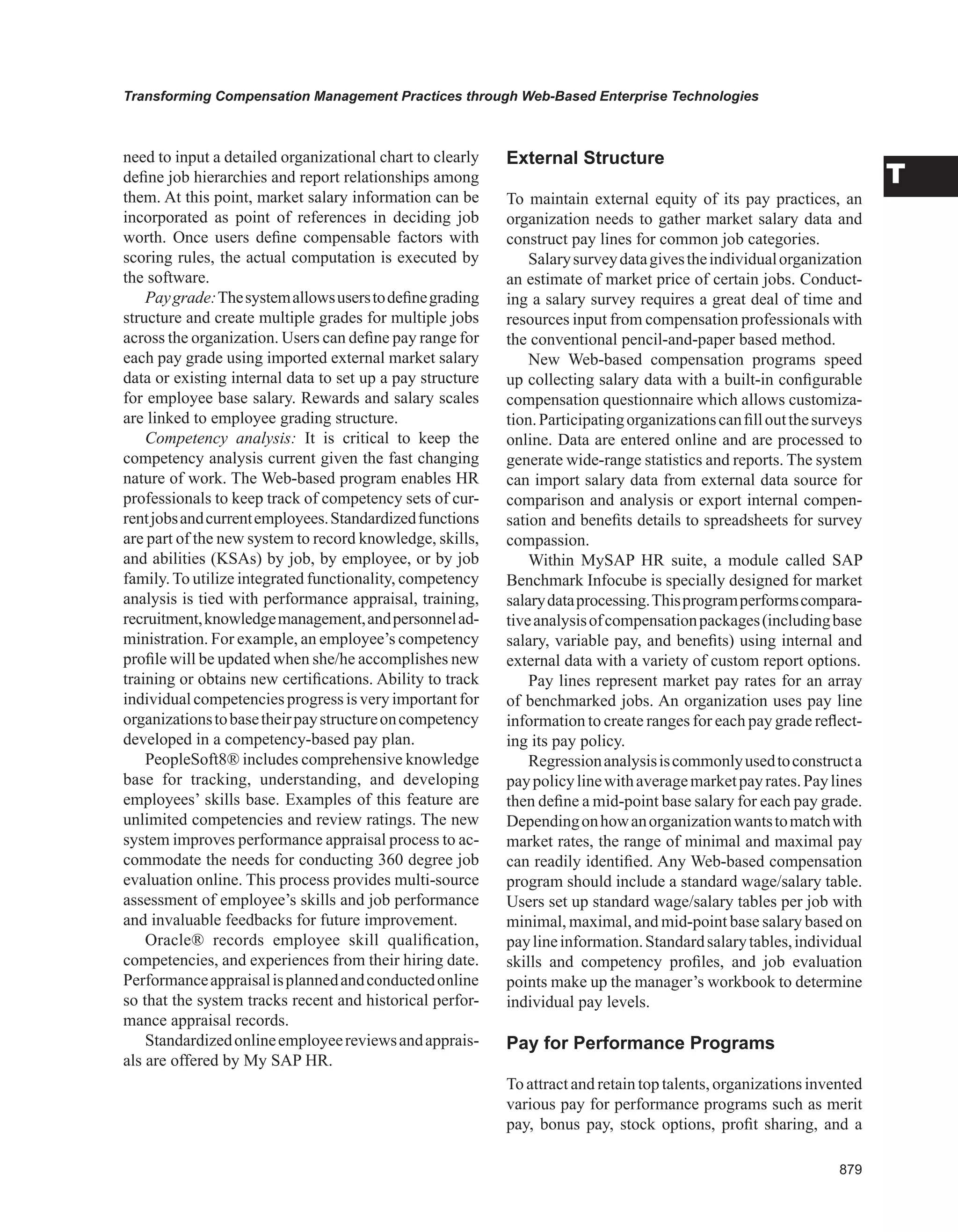 Encyclopedia of human resources information systems challenges in e hrm 