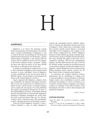 Religious and spiritual development