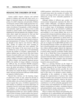 Religious and spiritual development