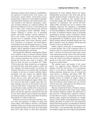 Religious and spiritual development