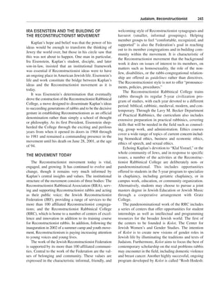 Religious and spiritual development