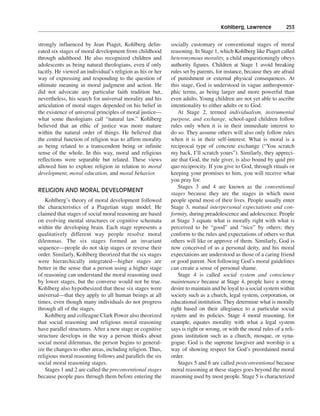 Religious and spiritual development