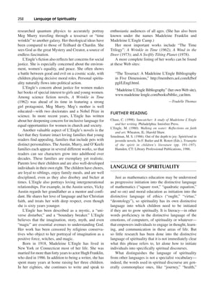 Religious and spiritual development