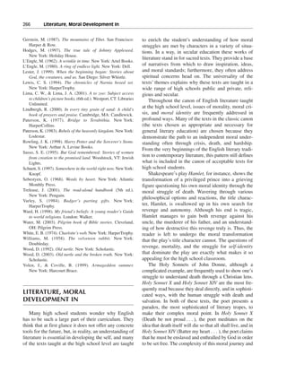 Religious and spiritual development