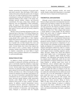 Religious and spiritual development