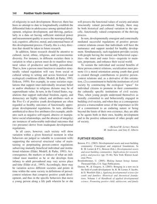 Religious and spiritual development