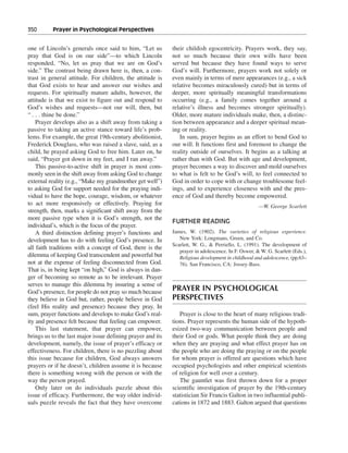 Religious and spiritual development