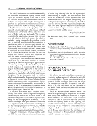 Religious and spiritual development