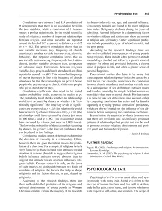 Religious and spiritual development