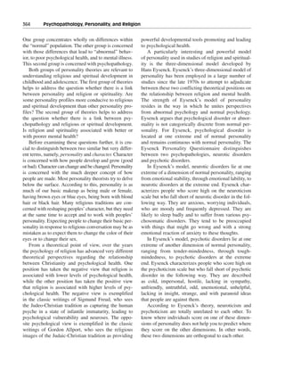 Religious and spiritual development